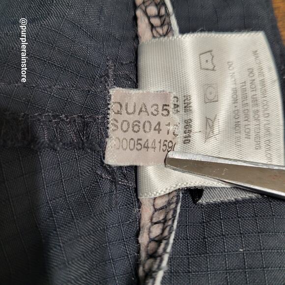 Under Armour Rip Stop Cargo Shorts 38 Measures 36 Embroidered Logo Navy Gorpcore - Picture 6 of 12